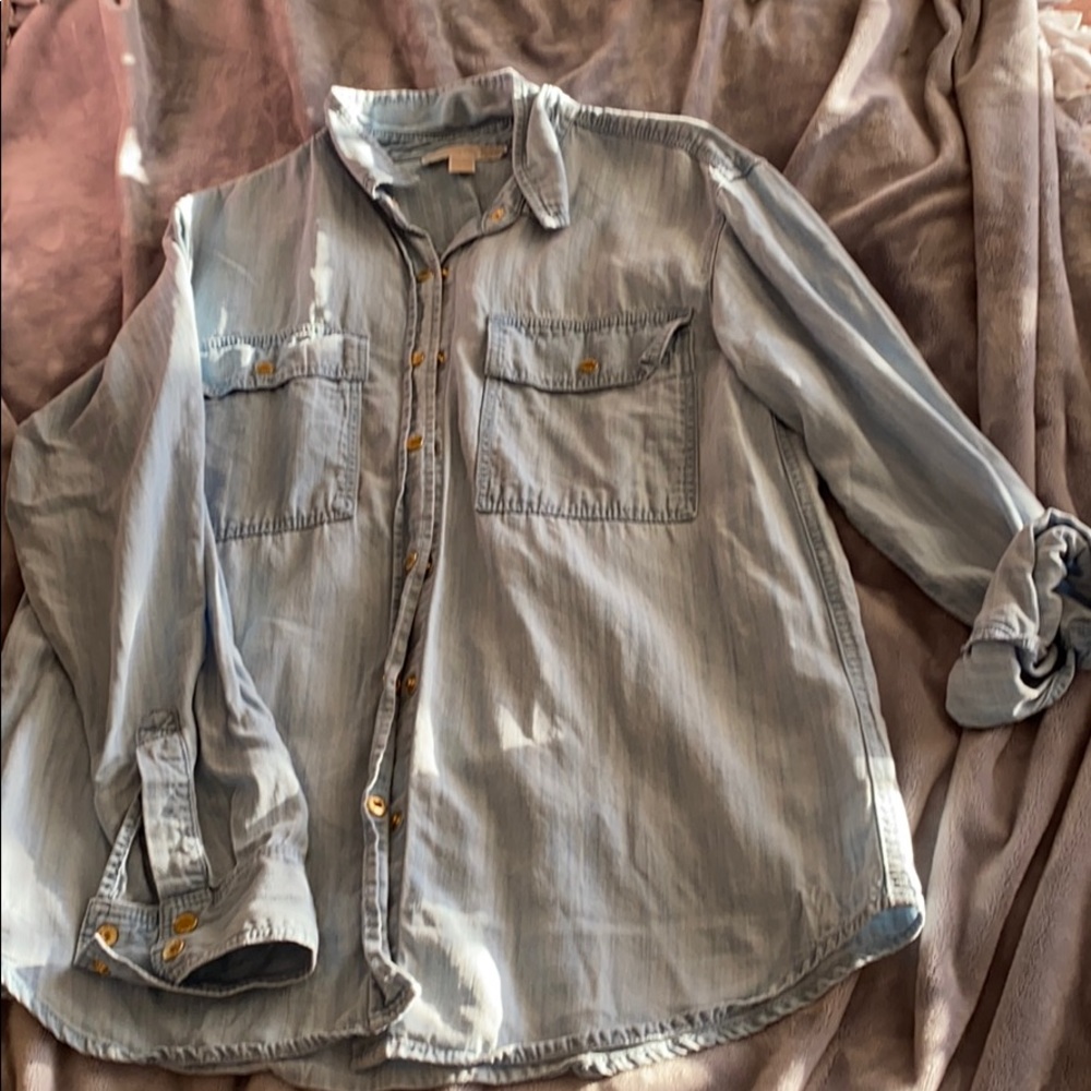 Denim shirt